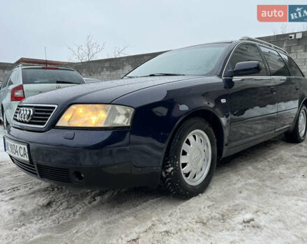 Синий Ауди А6, объемом двигателя 2.4 л и пробегом 380 тыс. км за 3350 $, фото 1 на Automoto.ua