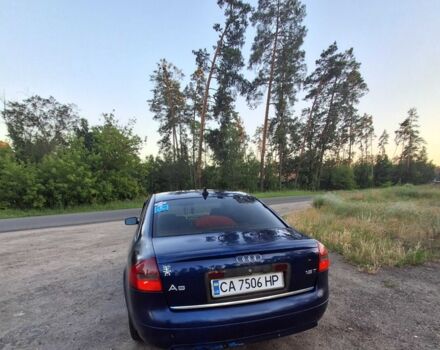 Синий Ауди А6, объемом двигателя 1.8 л и пробегом 420 тыс. км за 3700 $, фото 1 на Automoto.ua