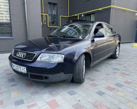 Синий Ауди А6, объемом двигателя 1.8 л и пробегом 300 тыс. км за 3350 $, фото 1 на Automoto.ua