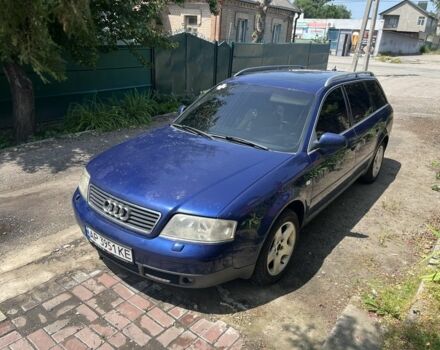 Синий Ауди А6, объемом двигателя 2.5 л и пробегом 413 тыс. км за 2800 $, фото 1 на Automoto.ua