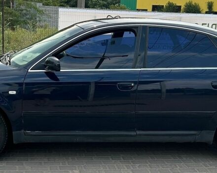 Синий Ауди А6, объемом двигателя 2.5 л и пробегом 384 тыс. км за 2600 $, фото 1 на Automoto.ua