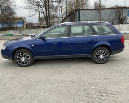 Синий Ауди А6, объемом двигателя 2.5 л и пробегом 380 тыс. км за 3700 $, фото 1 на Automoto.ua