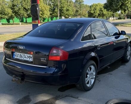 Синий Ауди А6, объемом двигателя 1.8 л и пробегом 450 тыс. км за 5600 $, фото 1 на Automoto.ua