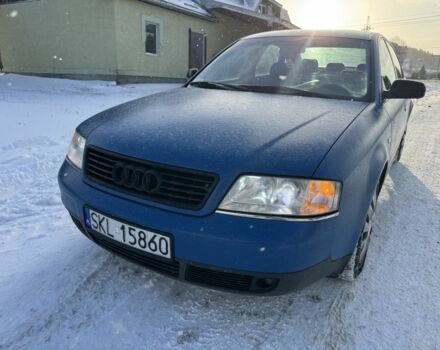 Синий Ауди А6, объемом двигателя 1.9 л и пробегом 380 тыс. км за 1750 $, фото 1 на Automoto.ua