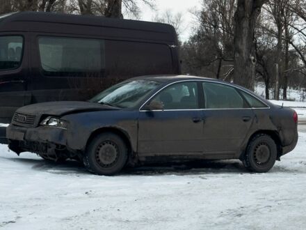Синий Ауди А6, объемом двигателя 1.9 л и пробегом 400 тыс. км за 1000 $, фото 1 на Automoto.ua