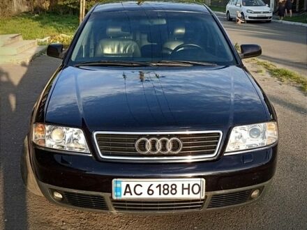 Синий Ауди А6, объемом двигателя 2.5 л и пробегом 380 тыс. км за 2900 $, фото 1 на Automoto.ua