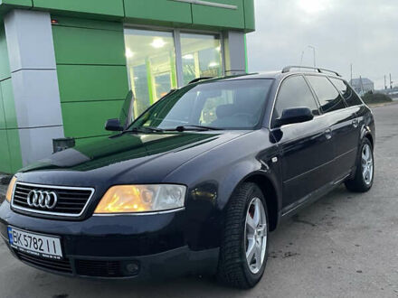 Синий Ауди А6, объемом двигателя 1.8 л и пробегом 305 тыс. км за 4600 $, фото 1 на Automoto.ua