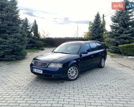 Синий Ауди А6, объемом двигателя 2.5 л и пробегом 330 тыс. км за 3800 $, фото 1 на Automoto.ua
