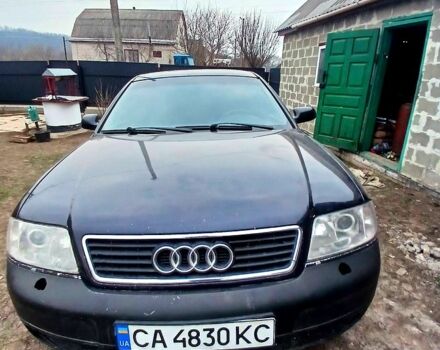 Синий Ауди А6, объемом двигателя 2.5 л и пробегом 250 тыс. км за 3550 $, фото 1 на Automoto.ua