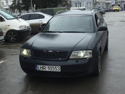 Синий Ауди А6, объемом двигателя 2.5 л и пробегом 390 тыс. км за 2250 $, фото 1 на Automoto.ua