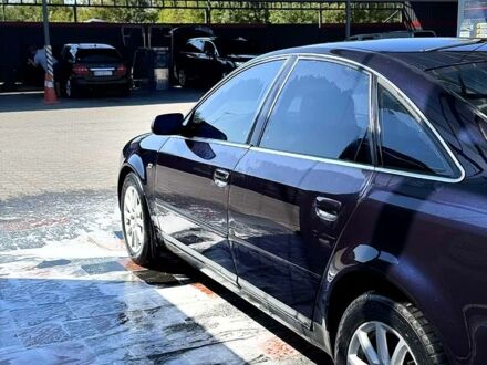Синий Ауди А6, объемом двигателя 2.5 л и пробегом 343 тыс. км за 3500 $, фото 1 на Automoto.ua
