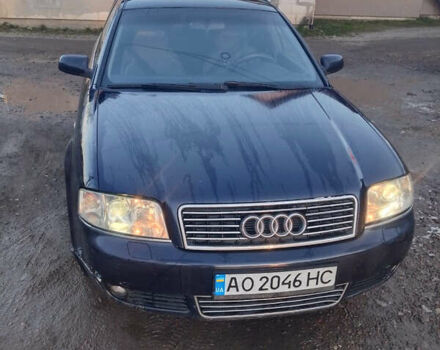 Синий Ауди А6, объемом двигателя 2.5 л и пробегом 372 тыс. км за 3000 $, фото 1 на Automoto.ua