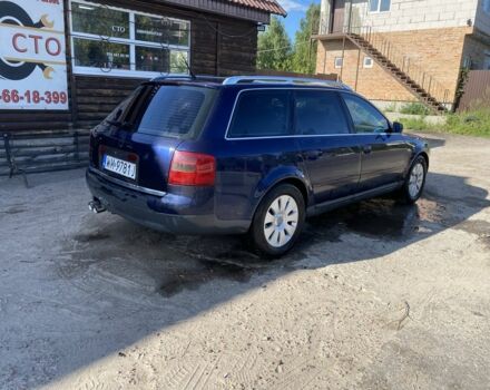 Синий Ауди А6, объемом двигателя 2.5 л и пробегом 321 тыс. км за 2000 $, фото 1 на Automoto.ua