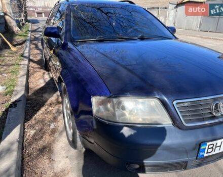 Синий Ауди А6, объемом двигателя 2.5 л и пробегом 450 тыс. км за 3500 $, фото 1 на Automoto.ua