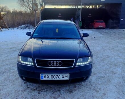 Синий Ауди А6, объемом двигателя 1.8 л и пробегом 100 тыс. км за 4000 $, фото 1 на Automoto.ua
