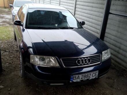 Синий Ауди А6, объемом двигателя 2.5 л и пробегом 189 тыс. км за 4500 $, фото 1 на Automoto.ua