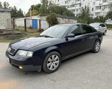 Синий Ауди А6, объемом двигателя 1.8 л и пробегом 258 тыс. км за 2610 $, фото 1 на Automoto.ua