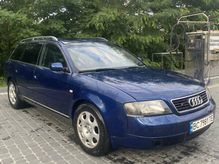 Синий Ауди А6, объемом двигателя 2.5 л и пробегом 350 тыс. км за 4700 $, фото 1 на Automoto.ua