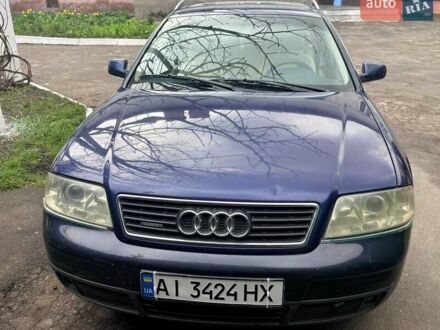 Синий Ауди А6, объемом двигателя 2.5 л и пробегом 280 тыс. км за 4600 $, фото 1 на Automoto.ua