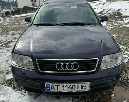Синий Ауди А6, объемом двигателя 2.5 л и пробегом 345 тыс. км за 4300 $, фото 1 на Automoto.ua