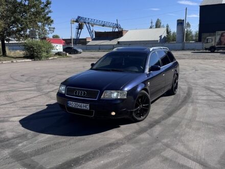 Синий Ауди А6, объемом двигателя 2.5 л и пробегом 380 тыс. км за 2499 $, фото 1 на Automoto.ua