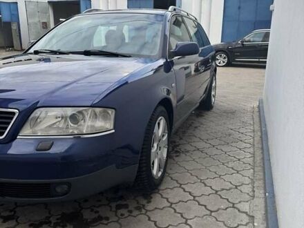 Синий Ауди А6, объемом двигателя 2.5 л и пробегом 325 тыс. км за 4800 $, фото 1 на Automoto.ua