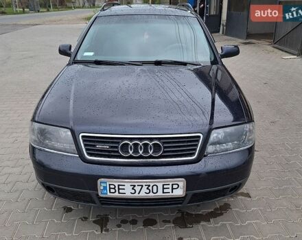 Синий Ауди А6, объемом двигателя 2.5 л и пробегом 387 тыс. км за 3850 $, фото 1 на Automoto.ua