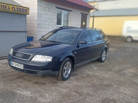Синий Ауди А6, объемом двигателя 1.8 л и пробегом 387 тыс. км за 4500 $, фото 1 на Automoto.ua