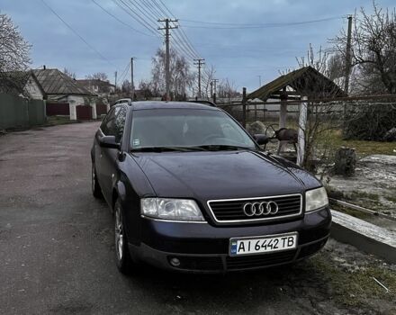 Синий Ауди А6, объемом двигателя 2.5 л и пробегом 320 тыс. км за 3300 $, фото 1 на Automoto.ua