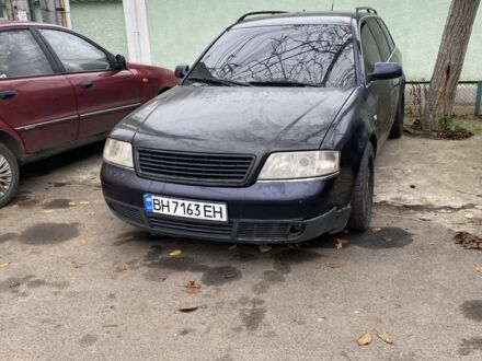 Синий Ауди А6, объемом двигателя 2.5 л и пробегом 185 тыс. км за 2800 $, фото 1 на Automoto.ua