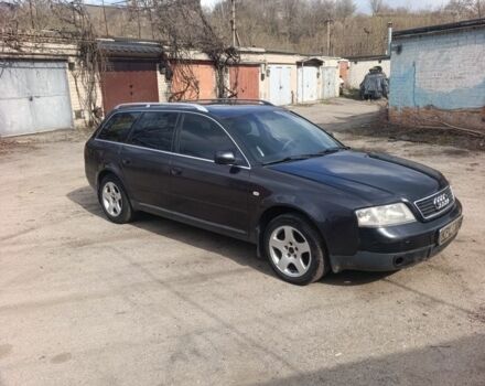 Синий Ауди А6, объемом двигателя 2.5 л и пробегом 450 тыс. км за 1700 $, фото 1 на Automoto.ua