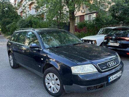 Синий Ауди А6, объемом двигателя 2.5 л и пробегом 270 тыс. км за 3500 $, фото 1 на Automoto.ua
