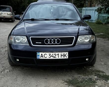 Синий Ауди А6, объемом двигателя 2.5 л и пробегом 458 тыс. км за 5500 $, фото 1 на Automoto.ua