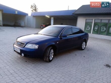 Синий Ауди А6, объемом двигателя 2.5 л и пробегом 321 тыс. км за 3750 $, фото 1 на Automoto.ua