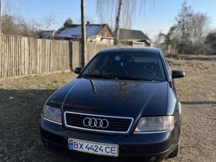 Синий Ауди А6, объемом двигателя 2.5 л и пробегом 299 тыс. км за 3800 $, фото 1 на Automoto.ua