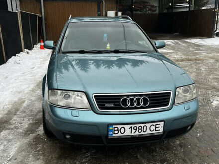 Синий Ауди А6, объемом двигателя 2.5 л и пробегом 328 тыс. км за 5300 $, фото 1 на Automoto.ua