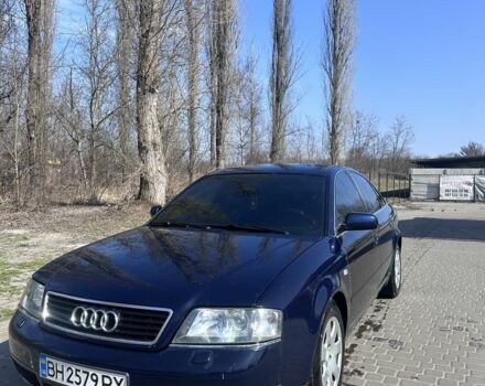 Синий Ауди А6, объемом двигателя 1.8 л и пробегом 420 тыс. км за 2600 $, фото 1 на Automoto.ua