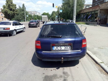 Синій Ауді А6, об'ємом двигуна 2.5 л та пробігом 320 тис. км за 1500 $, фото 1 на Automoto.ua