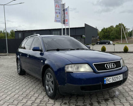Синий Ауди А6, объемом двигателя 2.5 л и пробегом 430 тыс. км за 3250 $, фото 1 на Automoto.ua