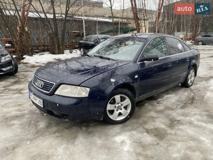 Синий Ауди А6, объемом двигателя 1.9 л и пробегом 300 тыс. км за 2700 $, фото 1 на Automoto.ua