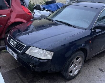 Синий Ауди А6, объемом двигателя 2.5 л и пробегом 380 тыс. км за 750 $, фото 1 на Automoto.ua