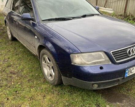 Синий Ауди А6, объемом двигателя 2.5 л и пробегом 340 тыс. км за 2900 $, фото 1 на Automoto.ua