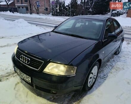 Синий Ауди А6, объемом двигателя 1.78 л и пробегом 312 тыс. км за 4200 $, фото 1 на Automoto.ua