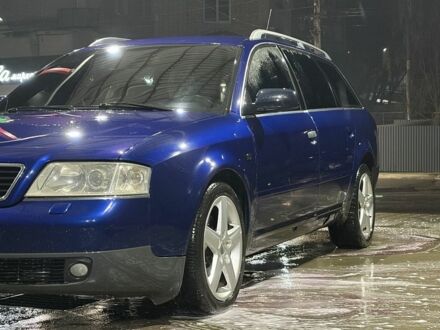 Синий Ауди А6, объемом двигателя 2.5 л и пробегом 290 тыс. км за 4000 $, фото 1 на Automoto.ua