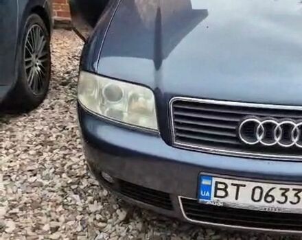Синий Ауди А6, объемом двигателя 2.5 л и пробегом 320 тыс. км за 4200 $, фото 1 на Automoto.ua