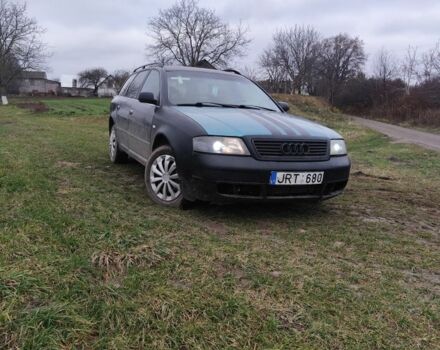 Синий Ауди А6, объемом двигателя 2 л и пробегом 280 тыс. км за 1450 $, фото 1 на Automoto.ua