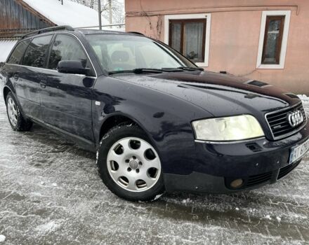 Синий Ауди А6, объемом двигателя 2.5 л и пробегом 344 тыс. км за 3999 $, фото 1 на Automoto.ua