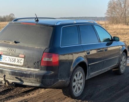 Синий Ауди А6, объемом двигателя 2.5 л и пробегом 380 тыс. км за 3250 $, фото 1 на Automoto.ua