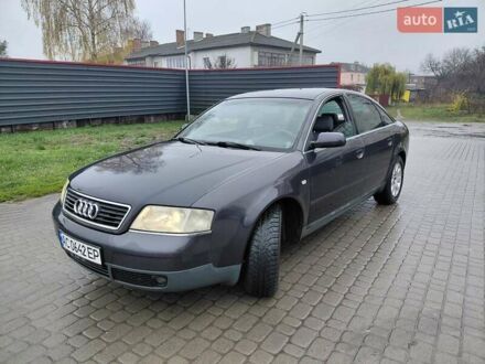 Синий Ауди А6, объемом двигателя 2.5 л и пробегом 277 тыс. км за 4000 $, фото 1 на Automoto.ua