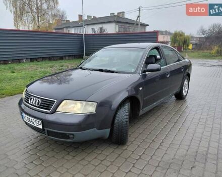 Синий Ауди А6, объемом двигателя 2.5 л и пробегом 277 тыс. км за 4000 $, фото 1 на Automoto.ua